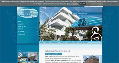 Desktop Screenshot of hotelsalus.it